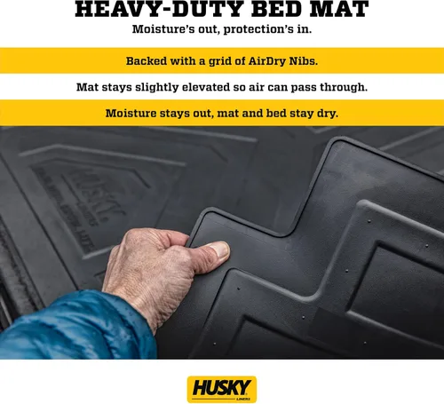 Vista 3 de Husky Liners Forro de cama personalizado Compatible con Ford F-150 2015-2024 (78.9 Bed) 1 pieza Negro - 16009