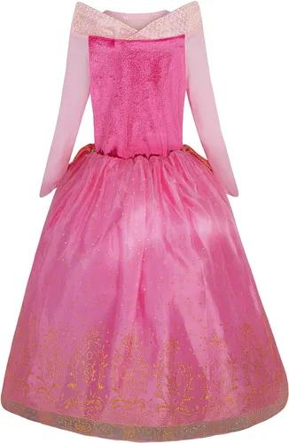 Vista 2 de Disfraz de princesa para niñas pequeñas, disfraz de Halloween, cumpleaños, juego de rol, fiesta