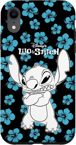 Vista 25 de Disney Lilo & Stitch - Carcasa para iPhone 17, diseño floral