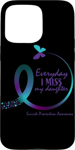 Vista 31 de Loving Memory Daughter Suicide Awareness Prevention Phone Case for iPhone 17