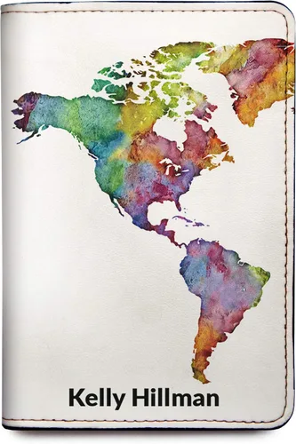 Vista 77 de Wanderlust - Soporte para pasaporte de cuero para mujer