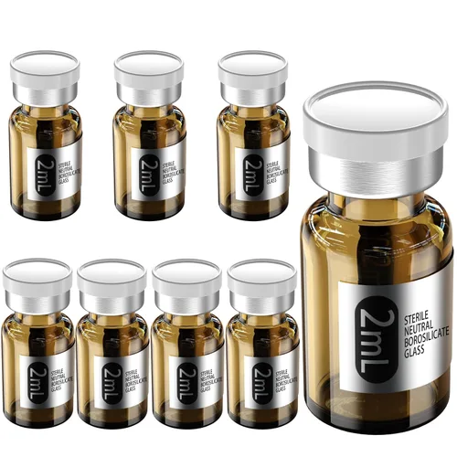 Vista 14 de Biomed Solutions Vial estéril vacío sellado con tapón de goma de butilo y cierre superior, tubo de vidrio de borosilicato tipo 1, empaquetado