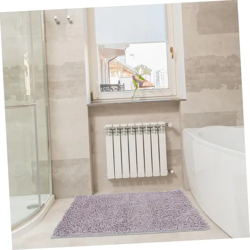 Vista 2 de Cabilock Tapete de baño de felpilla antideslizante absorbente para puerta interior, tapete de baño absorbente de agua, tapete de baño de cocina