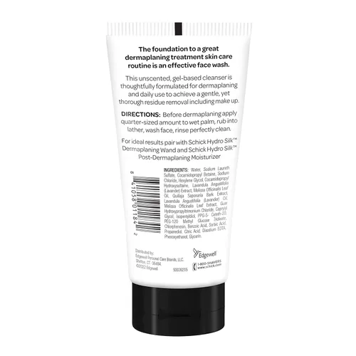Vista 2 de Schick Hydro Silk Limpiador pre-dermaplaning para mujeres, 5 onzas Dermaplane Face Wash para mujeres, limpiador facial suave, 5 onzas