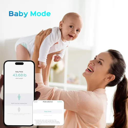 Vista 8 de Lepulse Báscula para peso corporal, báscula digital inteligente para baño con masa muscular IMC, 20 métricas de composición corporal, básculas