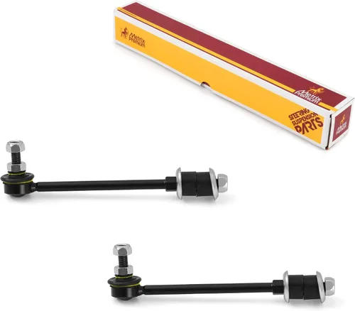 Vista 47 de Metrix Premium Chassis Parts - Kit de 2 eslabones estabilizadores de barra estabilizadora trasera para Buick Allure 05-09, Pontiac Grand Prix 97-08