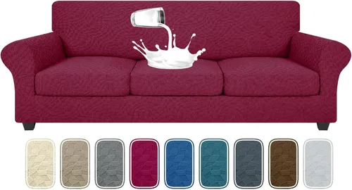 Vista 134 de YEMYHOM - Fundas elásticas para cojín individual, protector de sofá, silla, asiento, funda deslizante, funda suave de sofá, reemplazo, grande, a