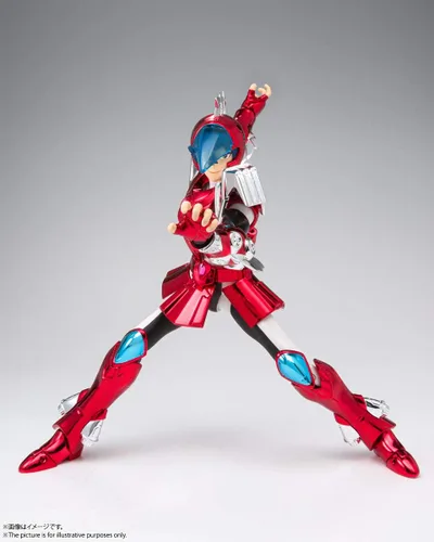 Vista 4 de TAMASHII NATIONS - Saint Seiya - Mito de la tela de San Santo - Saint Skycloth Sho de acero, figura de acción de mito de tela de santo Bandai Spirits