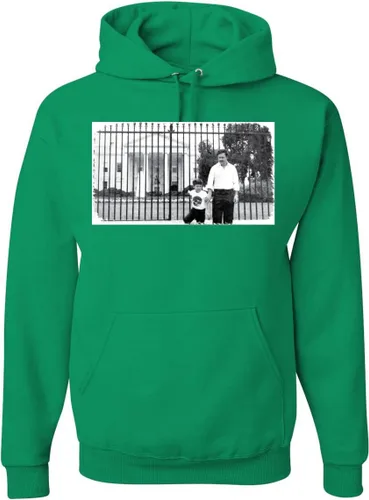 Vista 12 de Pablo Escobar Medellin Cartel Cocaine Cowboys White House Picture Pop Culture Unisex Graphic Sudadera con capucha
