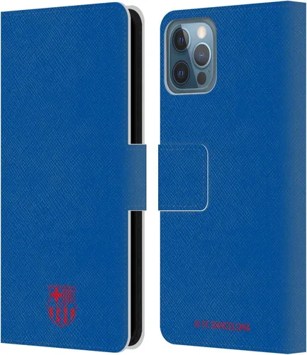 Vista 51 de Head Case Designs Funda de piel con licencia oficial del FC Barcelona Barca Crest Patterns, tipo cartera, compatible con Apple iPhone 11