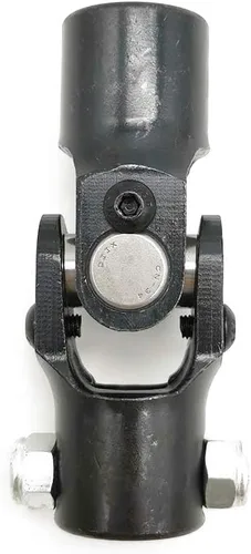 Vista 6 de Ensun 3/4" DD x 3/4" redondo negro eje de dirección universal junta en U, ángulo de trabajo máximo: 35° grados, longitud total: 3.780 in (3-3/4")