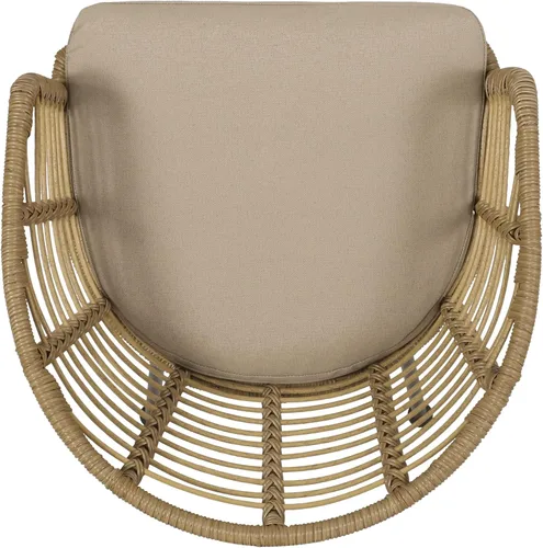 Vista 8 de Christopher Knight Home Randy - Juego de sillas de comedor para exteriores, beige + marrón claro + negro