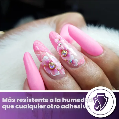 Vista 8 de Mia Secret, Pegamento de uñas con calcio y vitamina E, Cepillo en n.º 335