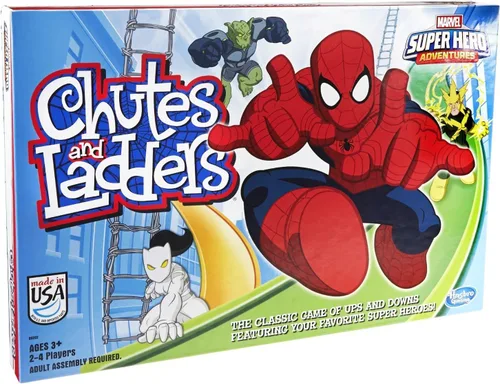 Vista 4 de Juego toboganes y escaleras de "Spider-Man Web Warriors" por Marvel (versión inglés)