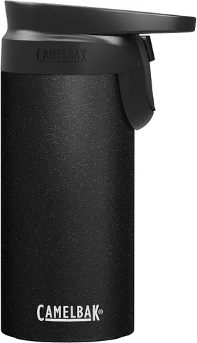 Vista 9 de CamelBak Forge Flow - Taza de viaje aislada de acero inoxidable, color negro, 16 onzas
