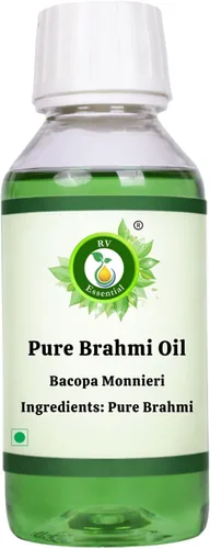 Vista 11 de R V Essential Aceite de Brahmi Bacopa Monnieri 100% puro y natural prensado en frío Aceite para el cabello Brahmi, para cabello, cuero
