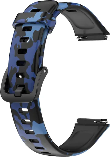 Vista 7 de Correa de reloj compatible con Huawei Band 7, pulsera de repuesto para Huawei Band 7