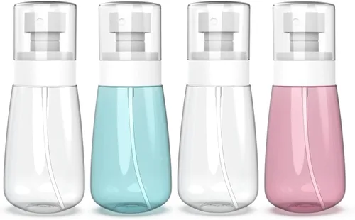 Vista 9 de RELANOR Botellas de spray de tamaño de viaje, Transparente