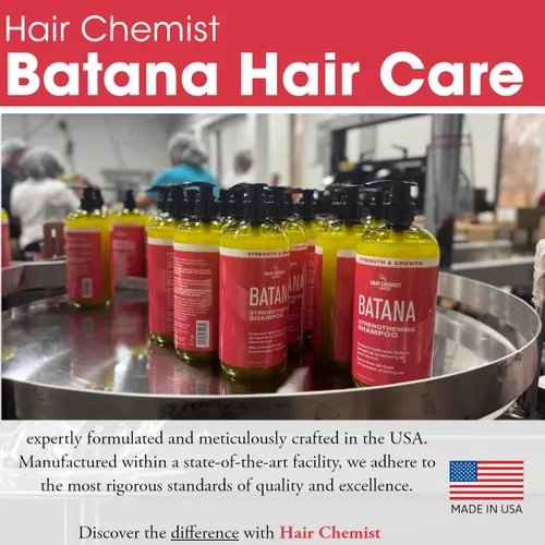 Vista 9 de Hair Chemist Batana Strengthening - Juego de champú, acondicionador y aceite para el cabello (juego de 3 piezas) - Champú y acondicionador Batana