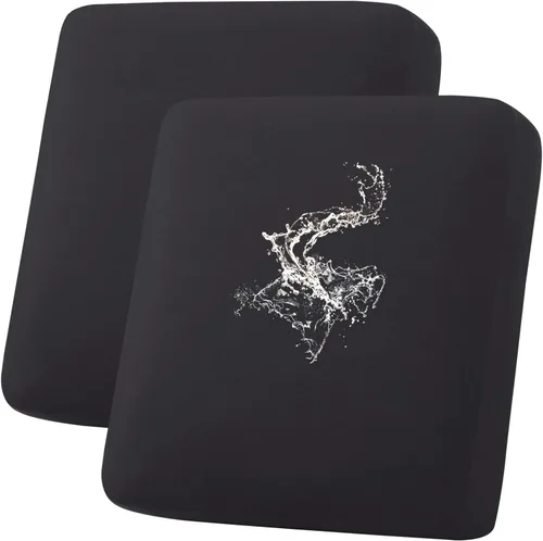 Vista 15 de hyha Fundas de cojín impermeables para sofá, funda elástica para asiento de sofá para perro, lavable, antideslizante, impermeable, fundas de cojín