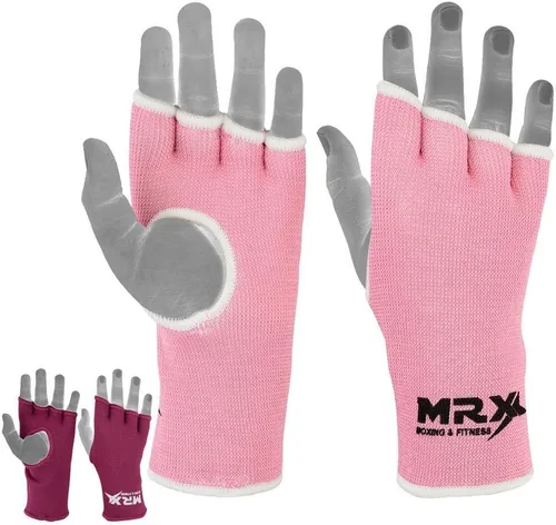Vista 6 de MRX - Guantes interiores de boxeo para mujer, vendajes de MMA, puños y manoplas protectoras