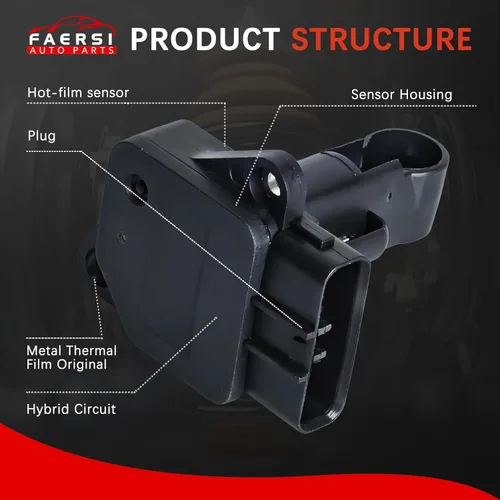 Vista 123 de Medidor de sensor de flujo de aire masivo MAF compatible con Ford con E-150 4.6L, 5.4L 2004-2014, para Ford E-150 Club Wagon 5.4L Reemplazo