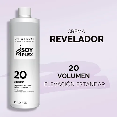 Vista 7 de Clairol Professional Crème Permanente 20 Volume Hair Developers