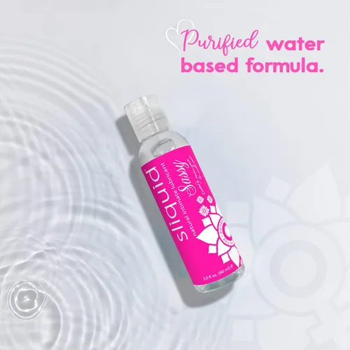 Vista 5 de Sliquid Sassy - Lubricante a base de agua, gel grueso y duradero, lubricante natural para mujeres/hombres/parejas, sin perfume, 2 onzas líquidas