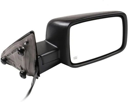 Vista 4 de SCITOO Espejo de visión lateral del pasajero lado derecho apto para 2009-2010 para Dodge para Ram 1500 2011-2013 para Ram 1500 Manual Plegable