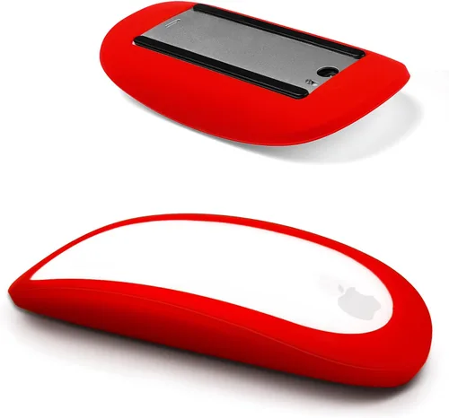 Vista 9 de Magic Mouse - Funda de silicona para Apple Magic Mouse 1 y 2, color azul Suave piel de silicona ultrafina, resistente al polvo, absorbe