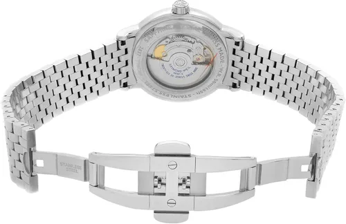 Vista 6 de Raymond Weil Maestro Dial de plata SS reloj masculino automático 2837-ST-00659
