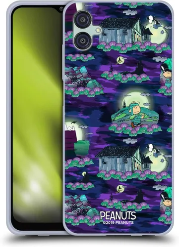 Vista 120 de Head Case Designs Funda de gel Spooktacular con licencia oficial de Peanuts Linus y Snoopy [protección de grado militar] compatible con Google Pixel
