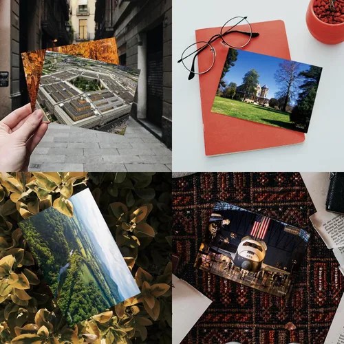 Vista 7 de Tarjetas postales vintage de paisaje de Virginia de Estados Unidos, paquete de 20 postales de todo el mundo, tarjetas de felicitación para viajes