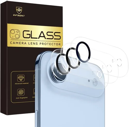 Vista 9 de Protector de lente de cámara para iPhone 13 de 6.1 pulgadas/iPhone 13 Mini de 5.4 pulgadas, vidrio templado 9H, Ultra HD, resistente a los arañazos
