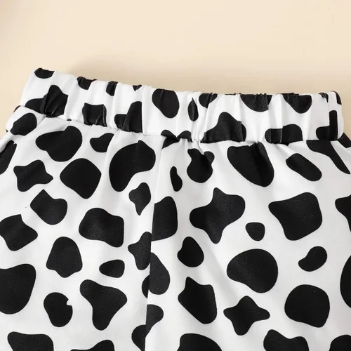 Vista 7 de Traje de primer cumpleaños para niño, traje de primer cumpleaños para bebé niño, disfraz de vaca sagrada con texto en inglés "I'm One