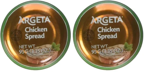 Vista 2 de Argeta Paté para untar, pollo, 3.35 oz (paquete de 1)