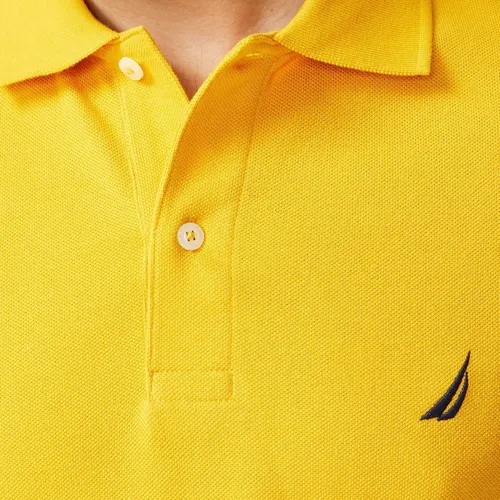 Vista 147 de Nautica playera polo clásica de mangas cortas, color sólido, para hombre