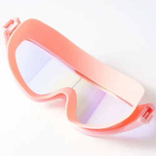 Vista 3 de Gafas de natación para adultos, a prueba de fugas, gafas de piscina antivaho, gafas de natación de visión amplia con tapones para los oídos y clip