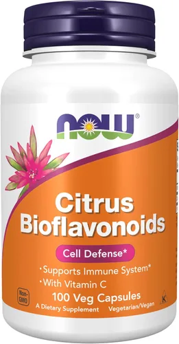 Vista 8 de Now Supplements, Citrus Bioflavonoids 700 mg, apoya el sistema inmunológico*, defensa celular*, 100 cápsulas (paquete de 2)