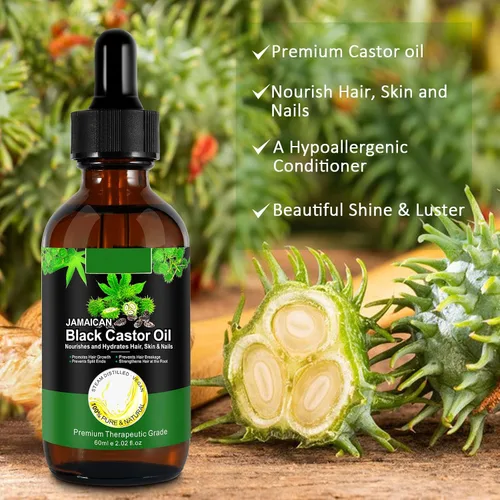 Vista 8 de Jamaican Pure - Champú de aceite de ricino negro prensado en frío y set de crecimiento, 10.56 onzas líquidas fortalece y restaura, champú