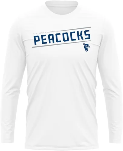 Vista 46 de Camisa deportiva de manga larga oficial de la NCAA Collegiate para hombre, colección de carbón elegante Universidad Estatal de Arizona/W/Sleek/Ls