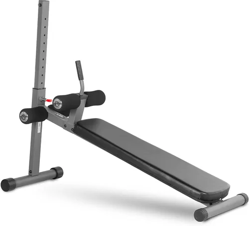 Vista 2 de XMARK Banco de entrenamiento abdominal ajustable, ergonómico, para sentadillas, abdominales, ejercicio de músculos abdominales, 12 posiciones