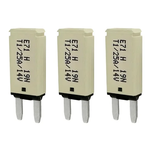 Vista 10 de Mini ATM Auto Reinicio 5 Amperios Disyuntor de Circuito Fusible para Protección de Batería de Audio Automotriz Marina RV Coche Camión (T1) Reinicio