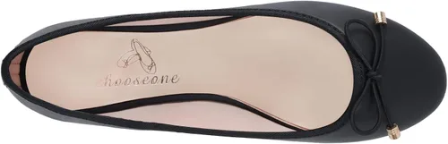 Vista 6 de CHOOSEONE Zapatos planos de ballet para mujer, zapatos de vestir cómodos para caminar