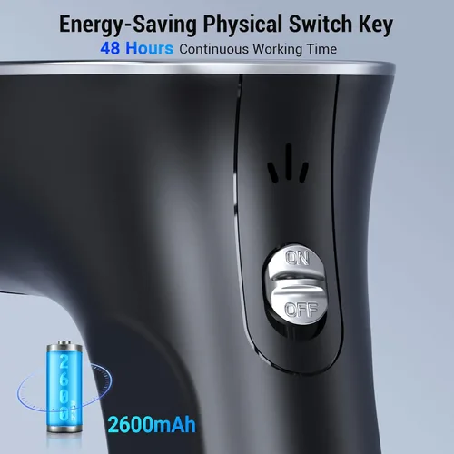 Vista 3 de Tera Escáner de código de barras inalámbrico con pantalla: versión Pro 1D 2D QR con ajuste digital teclado interruptor de alimentación base de carga