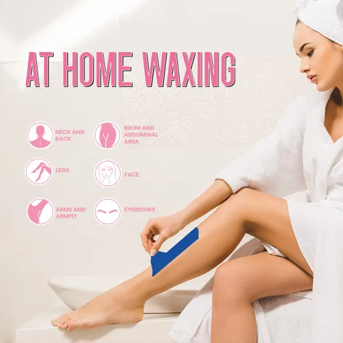 Vista 6 de Miss Cire Cuentas de cera dura azul, depilación sin dolor, no necesita tiras, bajo punto de fusión, consistencia similar al gel, para cara y cuerpo