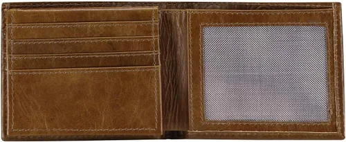 Vista 5 de Totto - Cartera de piel estampada para hombre - Maxi Cuero