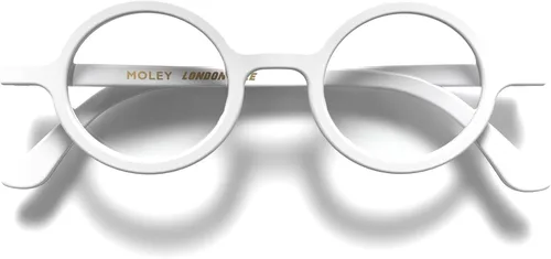Vista 23 de LONDON MOLE® Moley reading glasses Cool round shaped readers Men’s Women’s Unisex Spring hinges