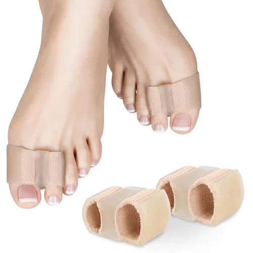 Vista 9 de Separadores de dedos de espuma suave para mujer, 12 espaciadores de pedicura para mujer