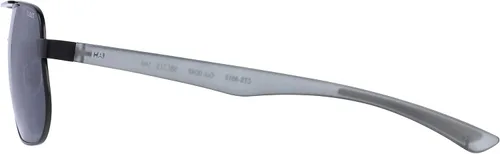 Vista 3 de Caterpillar Gafas de sol Cts-8013 Navigator para hombre, Negro MateCristal Gris Mate, 58 MM